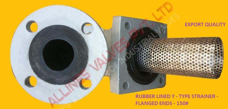 PTFE LINED Y-GLOBE VALVE